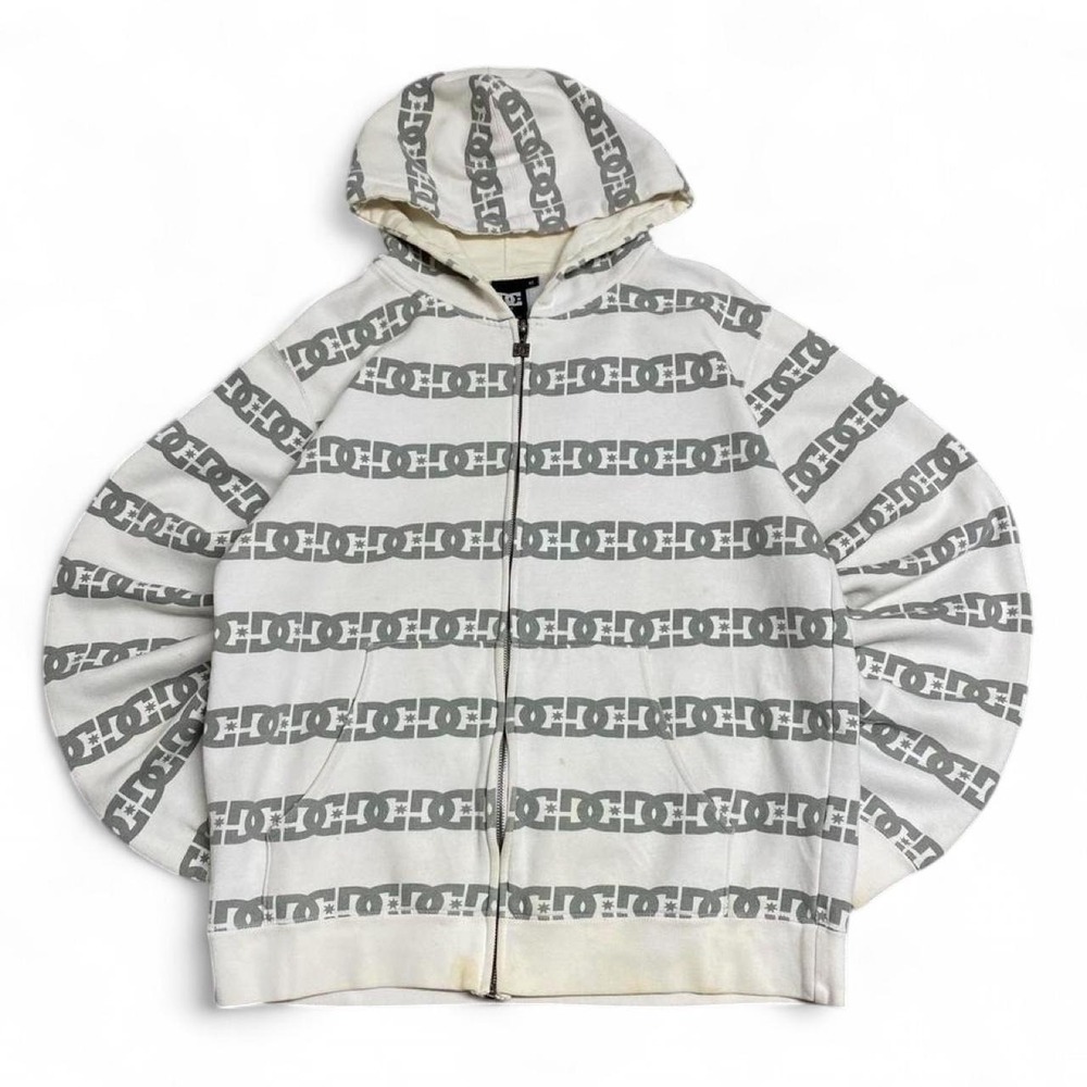 DC Shoes All Over Logo Zip Hoodie